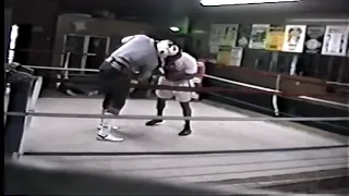 RARE Mike Tyson Sparring early in his career