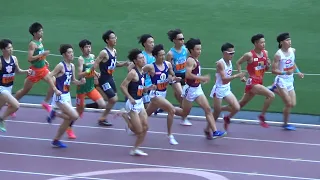 予選 1部 男子1500m 関東インカレ陸上2024