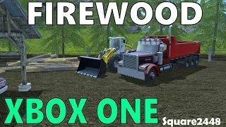 Farming Simulator 17 Live | Xbox One | Cutting Fire Wood | Loading Trucks | Dump Truck | Loader