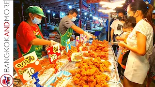 Buying STREET FOOD Makes You Happy | Street Food In BANGKOK Thailand