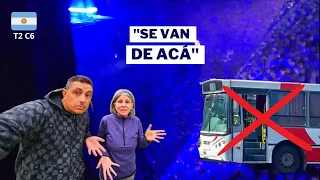 ❌🚌 Nos ECHAN de la ciudad 👮‍♂️[El colectivo NO ARRANCA🔩 y debemos irnos]