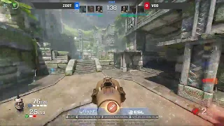 Quake Champions - Vo0 vs zoot @ World Championships EU Qualifier 1 (Round of 16)