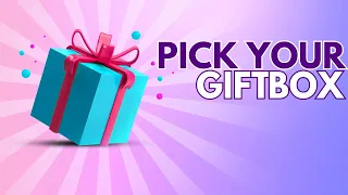 Choose Your Gift Box | Gold Vs Blue Vs Silver | 3 Gift Box Challenge