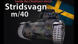 Inside the Chieftain's Hatch:  Strv m/40