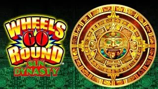 SO MANY BONUSES on WHEELS GO ROUND SUN DYNASTY SLOT POKIE + ANCIENT WHEEL - PECHANGA CASINO