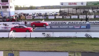 Drag race Stock 2013 RS5 vs 2018 s3 with mods