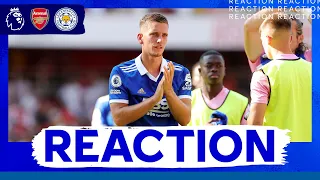 "We Played A Strong Opponent" - Dennis Praet | Arsenal 4 Leicester City 2 | Post-Match Reaction