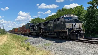 NS 23M Slowly Glides by Annville, PA Harrisburg Line 6/10/2022