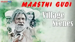 Maasthi Gudi - Village scenes | Hindi Dubbed Movie | Duniya Vijay | Kriti Kharbanda