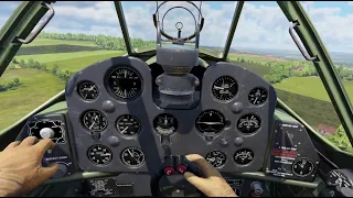 Бой на австралийском истребителе Boomerang Mk.I в VR шлеме в War Thunder. СБ режим.