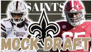 New Orleans Saints 2024 NFL Mock Draft | POST FREE AGENCY