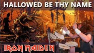 Iron Maiden- Hallow be thy name  (Real drum cover)