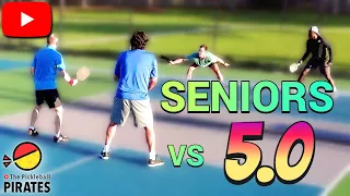 What Seniors vs 5.0s Pickleball Looks Like in Orlando, FL