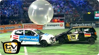 Stefan Raab vs. Christian Clerici | 2. Halbfinale: Deutschland - Österreich | TV total Autoball EM