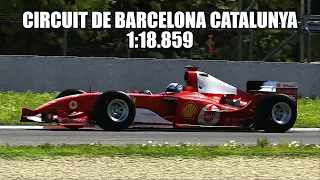 Ferrari F2004 @ Barcelona-Catalunya Spain GP | Chasing the World Record Lap | F1 Game