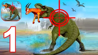 Wild Animal Hunt 2021: Dino Hunting Games - Gameplay Walkthrough Part 1 (Android, iOS)