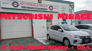 Mitsubishi Mirage 2 year ownership review and Q&A