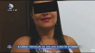 Stirile Kanal D (18.02.2022) - A carat droguri de 300.000 de euro in stomac! | Editie de seara