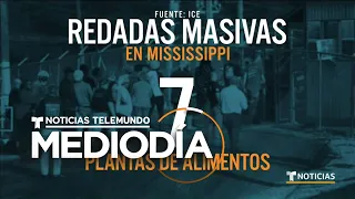 Noticias Telemundo Mediodía, 8 de agosto 2019 | Noticias Telemundo