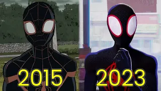 Evolution of Miles Morales Spider-Man in Movies & TV (2015-2023)