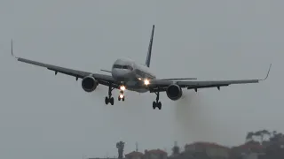 Condor Boeing 757-300 Landing & Take Off Funchal Madeira