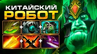 Ame на 6 слотовом Wraith King - PSG.LGD Ame Wraith King Dota 2