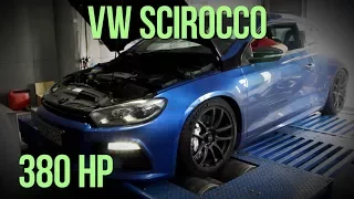 Volkswagen Scirocco 380 л.с. - злой сыр в действии. #SRT