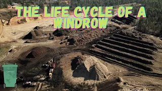 The Life Cycle of a Compost Windrow