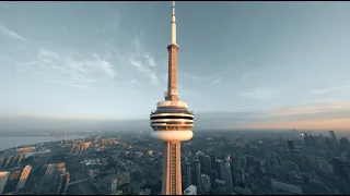 DIVING THE TALLEST TOWER IN NORTH AMERICA -  The CN Tower - FPV