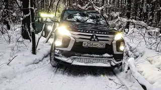 PAJERO SPORT 2022 & НИВЫ// OFFROAD пошёл не по плану...