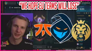 Jankos on EU Rivalry During Worlds | G2 Jankos Clips