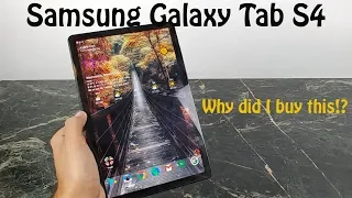 Samsung Galaxy Tab S4 : Impressions after a week