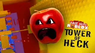 Midget Apple Rage Quits -  TOWER OF HECK (Roblox)