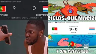 MEMES PORTUGAL 9 LUXEMBURGO 0 CLASIFICARIA EURO 2023