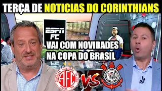 CORINTHIANS PREPARADO PARA ENFRENTAR O AMERICA NA COPA DO BRASIL ! NOTICIAS DO CORINTHIANS