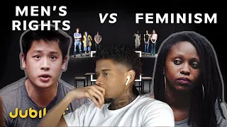 Shawn Cee REACTS to Men's Rights vs Feminism: Is Toxic Masculinity Real? | Middle Ground | Jubilee