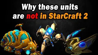 Brood War Protoss units that didn't make it into StarCraft 2