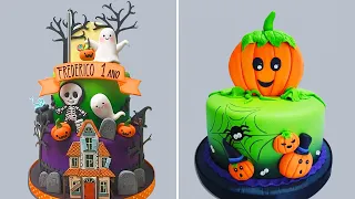 Scary Halloween Cake Recipe 🧠🎃👻 Amazing Cake Decorating Tutorials For Halloween Party