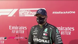 F1 2020 Emilia Romagna GP - Post Race Interviews | Valtteri Bottas