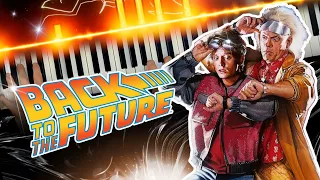 Back to the Future - Main Theme / Piano Cover & Tutorial ⭐️ Free Sheet Music !!