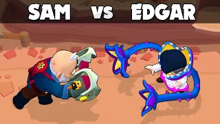 SAM vs EDGAR | Brawl Stars | 1vs1