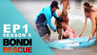 Woman Dragged Out Of The Sea | Bondi Rescue - Season 5 Episode 1 (OFFICIAL UPLOAD)