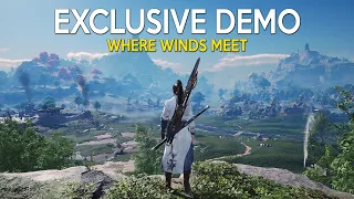 WHERE WINDS MEET First Gameplay Demo | New Open World like ASSASSIN'S CREED and SEKIRO coming 2024