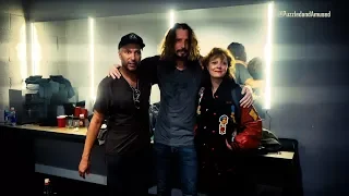 Un-released video of Chris Cornell & Audioslave discussing reunion backstage at Anti-Inaugural Ball