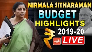 Budget 2019 LIVE | Nirmala Sitharaman Speech | Lok Sabha LIVE | Parliament Budget 2019 | YOYO TV