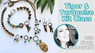 Tiger & Turquoise Kit Class w/ Sara Lovecraft and Sam