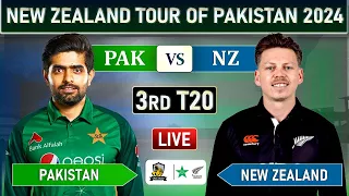 PAKISTAN vs NEW ZEALAND 3rd T20 MATCH 2024 TOSS & PLAYING 11, PAK VS NZ LIVE