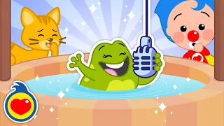 The Frog (Was Singing) 🐸 Nursery Rhymes & Kids Songs ♫ Plim Plim