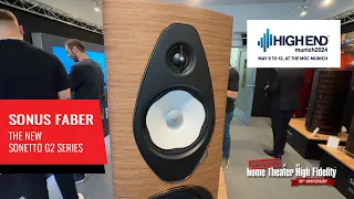 New Sonus faber Sonetto G2 Revealed at Munich High-End 2024