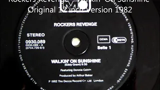 Rockers Revenge   Walkin' On Sunshine Original 12 inch Version 1982   YouTube